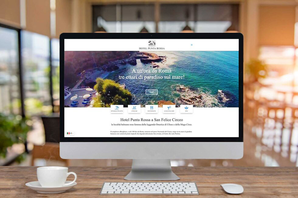 E’ online il nuovo sito web dell’Hotel Punta Rossa a San Felice Circeo.