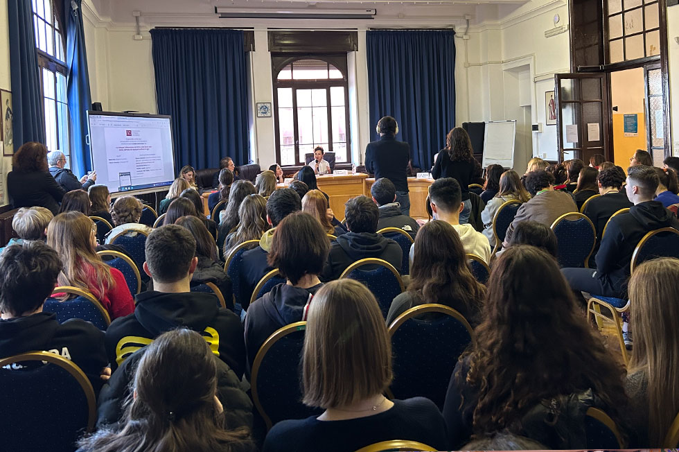 Conferenza della Fondazione Occorsio al liceo Tommaso Salvini